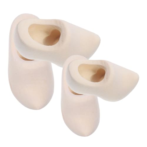 GALPADA 2 Paare Mini Holzschuhe DIY Blank Holzschuhe Puppenhaus Zubehör Miniature Klompen Dekorative Puppenschuhe Handgefertigt Holzornamente für Puppenhaus Basteln GALPADA 2 Paare Mini Holzschuhe DIY Blank Holzschuhe Puppenhaus Zubehör Miniature Klompen Dekorative Puppenschuhe Handgefertigt Holzornamente für Puppenhaus Basteln von GALPADA