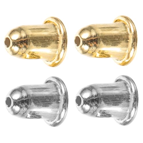 GALPADA 2 Paare Ohrring Verschlüsse aus Langlebige Hautfreundliche Ohrstecker Sicherheitsverschlüsse Einfache Montage für DIY Schmuckherstellung Ersatz für Ohrstecker von GALPADA
