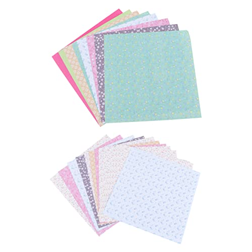 GALPADA 2 Packungen Bedrucktes Origami Faltpapier Einseitig Bedrucktes Bastelpapier mit Blumenmuster für DIY Papier Basteln und Kreative Faltprojekte GALPADA 2 Packungen Bedrucktes Origami Faltpapier Einseitig Bedrucktes Bastelpapier mit Blumenmuster für DIY Papier Basteln und Kreative Faltprojekte von GALPADA