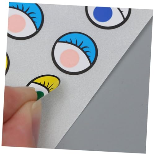 GALPADA 2 Rollen DIY Augen Aufkleber mit Bunten und Schwarz Weißen Wackelaugen Selbstklebende Etiketten für Bastelprojekte Schüler Scrapbooking und Dekoration ca Sticker GALPADA 2 Rollen DIY Augen Aufkleber mit Bunten und Schwarz Weißen Wackelaugen Selbstklebende Etiketten für Bastelprojekte Schüler Scrapbooking und Dekoration ca Sticker von GALPADA