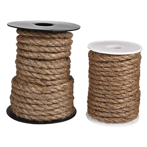 GALPADA 2 Rollen DIY Juteseil pro Vielseitige Bastelschnur für Dekoration Gartenarbeit und Kreative Projekte GALPADA 2 Rollen DIY Juteseil pro Vielseitige Bastelschnur für Dekoration Gartenarbeit und Kreative Projekte von GALPADA