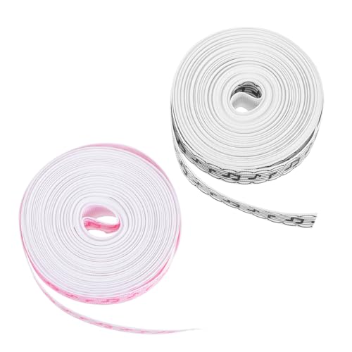 GALPADA 2 Rollen Festival Geschenkband mit Noten Muster Breites Rolle für DIY Handwerk Geschenkverpackung und Dekoration Hochwertiges für Kreative Projekte von GALPADA
