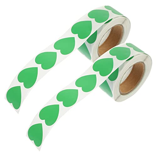 GALPADA 2 Rollen Valentinstag Herz Aufkleber Kleine Selbstklebende Geschenkaufkleber für Umschlagversiegelung und Hochzeit Dekoration Farbige Liebe Etiketten für Geschenkverpackung und GALPADA 2 Rollen Valentinstag Herz Aufkleber Kleine Selbstklebende Geschenkaufkleber für Umschlagversiegelung und Hochzeit Dekoration Farbige Liebe Etiketten für Geschenkverpackung und von GALPADA