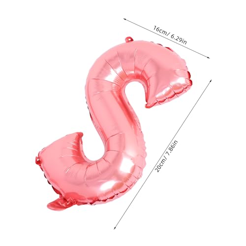GALPADA 2 Sätze Aluminiumfolie Happy Anniversary Ballons Set Silber und Roségold Langlebige Hochzeits Jubiläumsdekoration Schnell Aufblasbar Vielseitig für Kleine und Große Feiern von GALPADA
