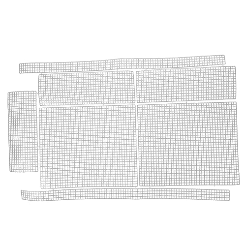 GALPADA 2 Sätze DIY Grid Sheet für Taschenherstellung Teiliges Kunststoffgeflecht für Handarbeiten Knüpfen Häkeln und Mehr für Handtaschenprojekte GALPADA 2 Sätze DIY Grid Sheet für Taschenherstellung Teiliges Kunststoffgeflecht für Handarbeiten Knüpfen Häkeln und Mehr für Handtaschenprojekte von GALPADA