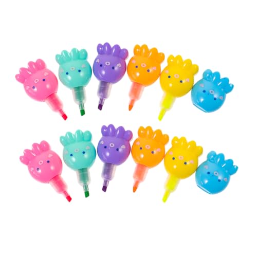 GALPADA 2 Sätze Mini Stapelbare Octopus Highlighter Stifte Niedliche Fluoreszierende Marker Handliche Mini Markierstifte für Schule Büro Kreatives Schreiben Malen Basteln GALPADA 2 Sätze Mini Stapelbare Octopus Highlighter Stifte Niedliche Fluoreszierende Marker Handliche Mini Markierstifte für Schule Büro Kreatives Schreiben Malen Basteln von GALPADA