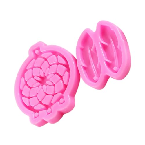 GALPADA 2 Sätze Silikon Ohranhänger Gießform DIY Ohrschmuck Mold Flexible Reißfest Einfach zu Entformen Kreatives Bastelset für Einzigartige Ohrringe Handgemacht für Geschenkideen von GALPADA