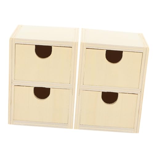 GALPADA 2 Stck Unlackierte Kleine Holzschubladen Lagig DIY Holzschubladenschrank Unbemalt Stapelbar Kreative Aufbewahrung für Schulsachen und Bastelprojekte GALPADA 2 Stck Unlackierte Kleine Holzschubladen Lagig DIY Holzschubladenschrank Unbemalt Stapelbar Kreative Aufbewahrung für Schulsachen und Bastelprojekte von GALPADA