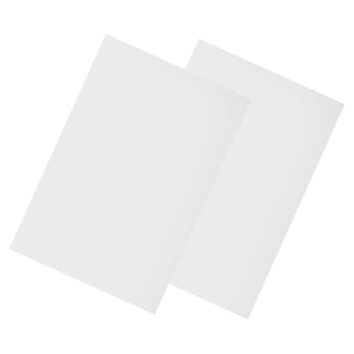 GALPADA 2 Stück Aluminium Sublimationsrohlinge Starke Metallplatte für DIY Gravur Bastelprojekte Langlebig Präzise Gefertigt Vielseitig Einsetzbar für Zuhause und Geschäft von GALPADA