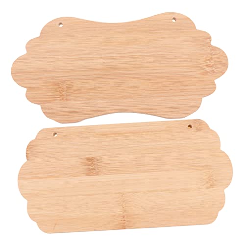 GALPADA 2 Stück Bambus Plaketten Blanke Türhänger Blanke Schilder Zum Basteln Hängelaschen Rohlinge Türknauf Schildaufhänger DIY Natürliche Heimdekoration Brettdekoration GALPADA 2 Stück Bambus Plaketten Blanke Türhänger Blanke Schilder Zum Basteln Hängelaschen Rohlinge Türknauf Schildaufhänger DIY Natürliche Heimdekoration Brettdekoration von GALPADA