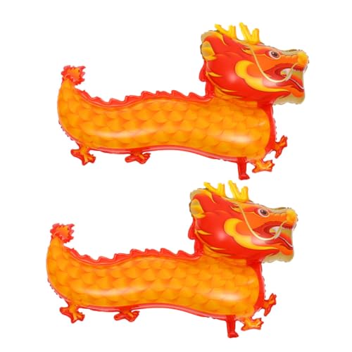 GALPADA 2 Stück Drachenballons für Jahr Des Drachen Leuchtende Festtagsdekoration für Frühlingsfest für Partys und Feierlichkeiten Einfach Aufzuhängen GALPADA 2 Stück Drachenballons für Jahr Des Drachen Leuchtende Festtagsdekoration für Frühlingsfest für Partys und Feierlichkeiten Einfach Aufzuhängen von GALPADA
