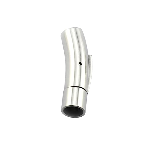 GALPADA 2 Stück Edelstahl Druckknöpfe Magnetischer Halskettenverschluss Magnetische Hakenschnalle Druckknöpfe Armbänder Verschluss Magnetverschlüsse Magnete Endstrebe Für von GALPADA