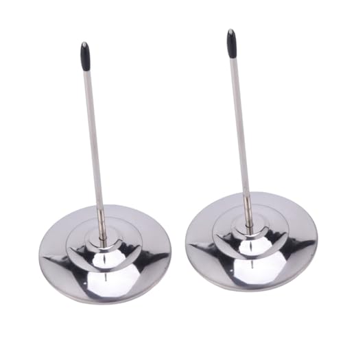 GALPADA 2 Stück Edelstahl Menükartenhalter mit Dickem Rutschfestem Sockel Metallspieß für Zettel Vielseitiger Schreibtisch Organizer für Büro Restaurant Bar Küche GALPADA 2 Stück Edelstahl Menükartenhalter mit Dickem Rutschfestem Sockel Metallspieß für Zettel Vielseitiger Schreibtisch Organizer für Büro Restaurant Bar Küche von GALPADA