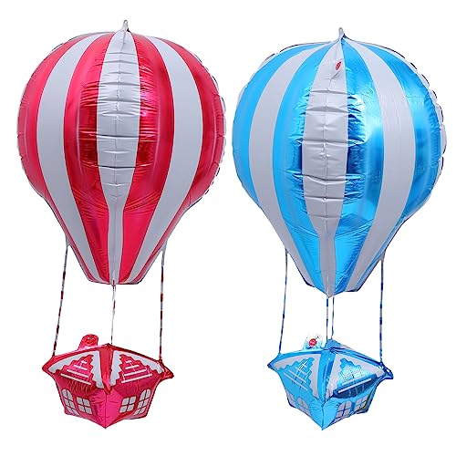 GALPADA 2 Stück Heißluftballon Dekoration Kreative Luftballons Blau Party Geburtstag Ballon Schwarz Für Led Ballondekoration Ballons Dekorativer Luftballon Aluminiumfolie GALPADA 2 Stück Heißluftballon Dekoration Kreative Luftballons Blau Party Geburtstag Ballon Schwarz Für Led Ballondekoration Ballons Dekorativer Luftballon Aluminiumfolie von GALPADA