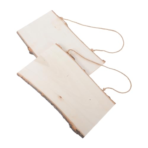 GALPADA 2 Stück Holz Hängeschild Diy Blanko Zeichenbrett Dekorationsbrett für Kreative Bastelprojekte für Cafés Restaurants und Shops GALPADA 2 Stück Holz Hängeschild Diy Blanko Zeichenbrett Dekorationsbrett für Kreative Bastelprojekte für Cafés Restaurants und Shops von GALPADA