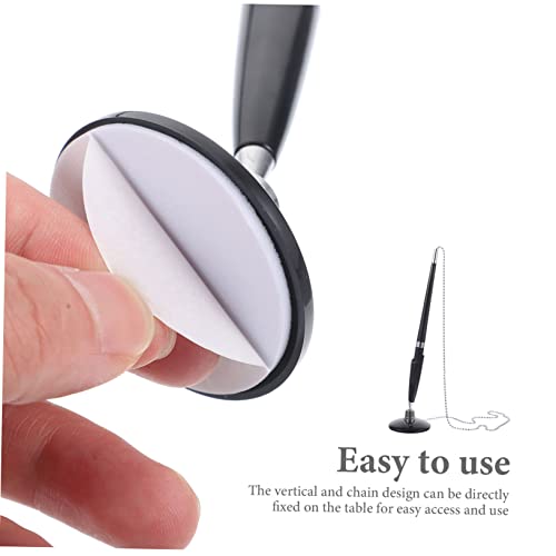 GALPADA 2 Stück Kugelschreiber mit Kette Verschleißfester Desktop kugelschreiber Professioneller Bankschreibstift für Schecks Komfortabler Griff Bruchsicher für Büro und Geschäft GALPADA 2 Stück Kugelschreiber mit Kette Verschleißfester Desktop kugelschreiber Professioneller Bankschreibstift für Schecks Komfortabler Griff Bruchsicher für Büro und Geschäft von GALPADA