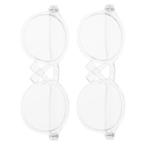 GALPADA 2 Stück Mini-puppenbrillen: Cosplay-Brille, Kleine Brille, Kostüm, Miniatur-Sonnenbrille, Anzieh-Accessoires, Kunststoffbrille Für 20-cm-Puppen GALPADA 2 Stück Mini-puppenbrillen: Cosplay-Brille, Kleine Brille, Kostüm, Miniatur-Sonnenbrille, Anzieh-Accessoires, Kunststoffbrille Für 20-cm-Puppen von GALPADA