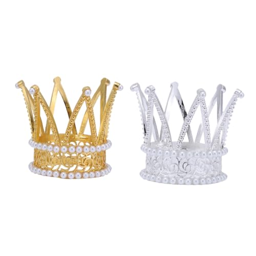 GALPADA 2 Stück Perlen Kuchen Dekoration aus Langlebiger Tortendeko für Geburtstag Hochzeit Shower Stilvolle Bruchsichere Cake Topper GALPADA 2 Stück Perlen Kuchen Dekoration aus Langlebiger Tortendeko für Geburtstag Hochzeit Shower Stilvolle Bruchsichere Cake Topper von GALPADA