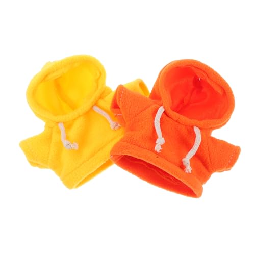 GALPADA 2 Stück Plüschbären Kleidung Puppen Hoodie aus Weichem Material Niedliches Outfit als Ersatzkleidung für Kuscheltiere Modisch und Bequem als Accessoire und Dekoration GALPADA 2 Stück Plüschbären Kleidung Puppen Hoodie aus Weichem Material Niedliches Outfit als Ersatzkleidung für Kuscheltiere Modisch und Bequem als Accessoire und Dekoration von GALPADA