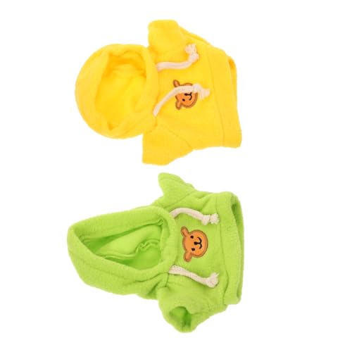 GALPADA 2 Stück Puppen -Sweatshirt -Zubehör Mini Outfits tragen Figur Bärenpuppe Kleidung Hoodie-Dekoration für Puppen Puppe verkleiden Sich Kleidung Bärenpuppe verkleiden Sich Stoff GALPADA 2 Stück Puppen -Sweatshirt -Zubehör Mini Outfits tragen Figur Bärenpuppe Kleidung Hoodie-Dekoration für Puppen Puppe verkleiden Sich Kleidung Bärenpuppe verkleiden Sich Stoff von GALPADA