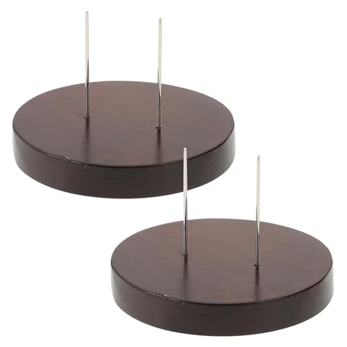 GALPADA 2 Stück Puppenbasis Träger Stand für Puppenständer aus Filz Anzeige ausstellungsständer holzständer Dekorative Puppe Puppendisplay-Unterstützung Puppenhalter Rostfreier Stahl Black von GALPADA