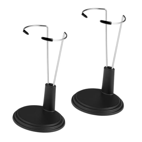 GALPADA 2 Stück Puppenständer Schwarz mit Stabilem Sockel Puppenhalter für Kleine Puppen Display Rack zur Sicheren Präsentation und Aufbewahrung Tisch oder Regal GALPADA 2 Stück Puppenständer Schwarz mit Stabilem Sockel Puppenhalter für Kleine Puppen Display Rack zur Sicheren Präsentation und Aufbewahrung Tisch oder Regal von GALPADA