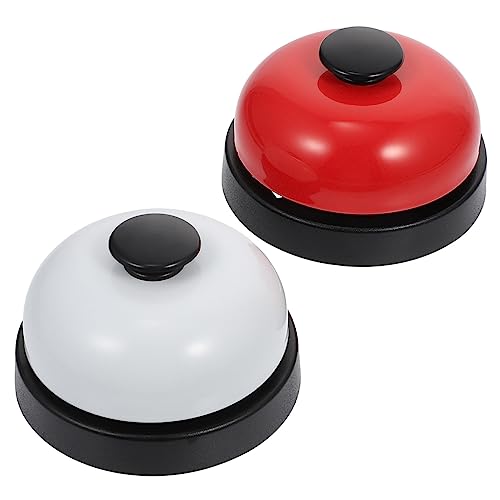 GALPADA 2 Stück Serviceglocke für Restaurant und Spiele Handglocke mit für Spiele und Kreative Anwendungen Schlichtes Design Passt zu Jedem GALPADA 2 Stück Serviceglocke für Restaurant und Spiele Handglocke mit für Spiele und Kreative Anwendungen Schlichtes Design Passt zu Jedem von GALPADA