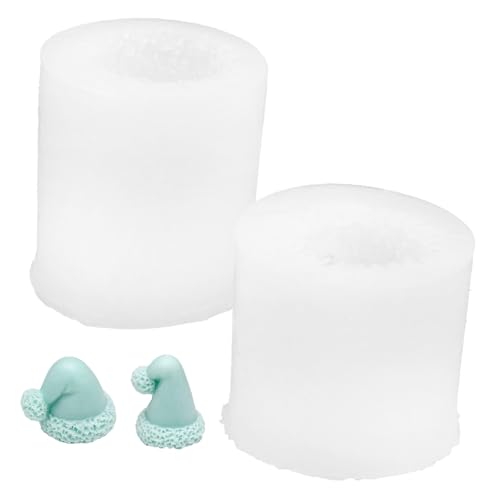 GALPADA 2 Stück Silikon Kerzenform Weihnachtsmütze Flexibel Wiederverwendbar für Duftkerzen DIY Kerzengießform Geeignet für Wachs Seife Handwerk Kreative Kerzenherstellung GALPADA 2 Stück Silikon Kerzenform Weihnachtsmütze Flexibel Wiederverwendbar für Duftkerzen DIY Kerzengießform Geeignet für Wachs Seife Handwerk Kreative Kerzenherstellung von GALPADA