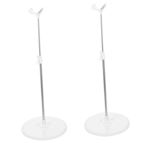 GALPADA 2 Stück Teilig Verstellbare Puppenständer für Figuren Stabile Doll Supports zur Display Präsentation von Actionfiguren und Modellen für Kinderzimmer und Sammler GALPADA 2 Stück Teilig Verstellbare Puppenständer für Figuren Stabile Doll Supports zur Display Präsentation von Actionfiguren und Modellen für Kinderzimmer und Sammler von GALPADA