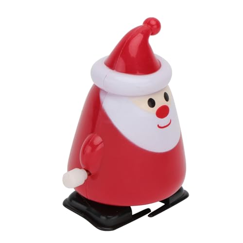 GALPADA 2 Stück Teiliges Aufziehspielzeug Weihnachtsmann Lernspielzeug ohne Batterie Lustiges Jungen Mädchen Party Mitgebsel von GALPADA