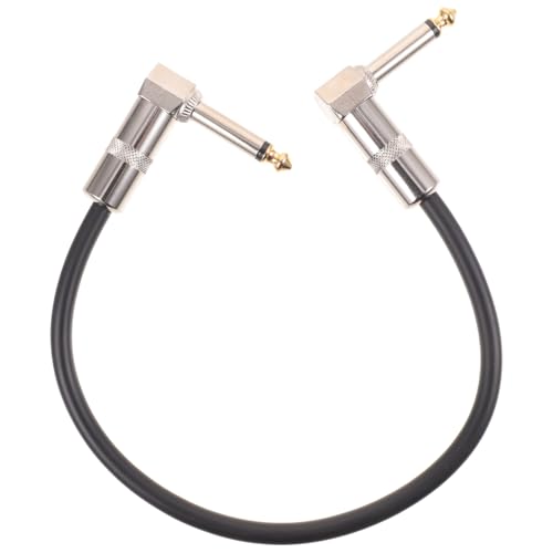 GALPADA 2 Stück Teiliges Gitarren Effektpedal Kabel Silberne Flachkabel mit Geradem Stecker Gitarre Bass Geräuscharmes Patchkabel mit Hoher Zuverlässigkeit und Antistörschutz GALPADA 2 Stück Teiliges Gitarren Effektpedal Kabel Silberne Flachkabel mit Geradem Stecker Gitarre Bass Geräuscharmes Patchkabel mit Hoher Zuverlässigkeit und Antistörschutz von GALPADA