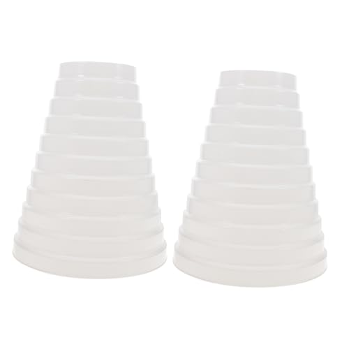 GALPADA 2 Stück Teiliges Luftkanal reduzierstück aus Universeller Abluftschlauch adapter für Hvac systeme Kompatibel mit Verschiedenen Rohrgrößen Installieren Geeignet für Küche Bad und GALPADA 2 Stück Teiliges Luftkanal reduzierstück aus Universeller Abluftschlauch adapter für Hvac systeme Kompatibel mit Verschiedenen Rohrgrößen Installieren Geeignet für Küche Bad und von GALPADA