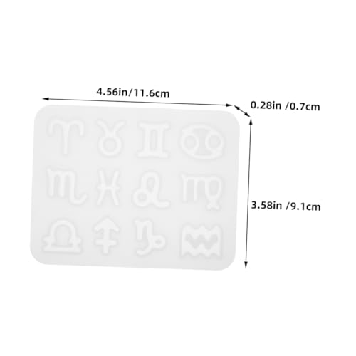 GALPADA 2 Stück Teiliges Silikon Schlüsselanhänger Anhänger Gießform Sternzeichen DIY Schmuckherstellung Flexibles Material Detailreiche Formen für Personalisierte Handarbeiten GALPADA 2 Stück Teiliges Silikon Schlüsselanhänger Anhänger Gießform Sternzeichen DIY Schmuckherstellung Flexibles Material Detailreiche Formen für Personalisierte Handarbeiten von GALPADA