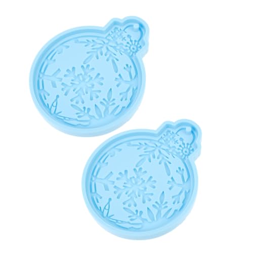 GALPADA 2 Stück Teiliges Silikon Weihnachtsanhänger Gießform DIY Ornament Basteln Form für Kreative Schmuckherstellung Glatte Oberfläche Einfache Entformung für Anfänger und Profis GALPADA 2 Stück Teiliges Silikon Weihnachtsanhänger Gießform DIY Ornament Basteln Form für Kreative Schmuckherstellung Glatte Oberfläche Einfache Entformung für Anfänger und Profis von GALPADA