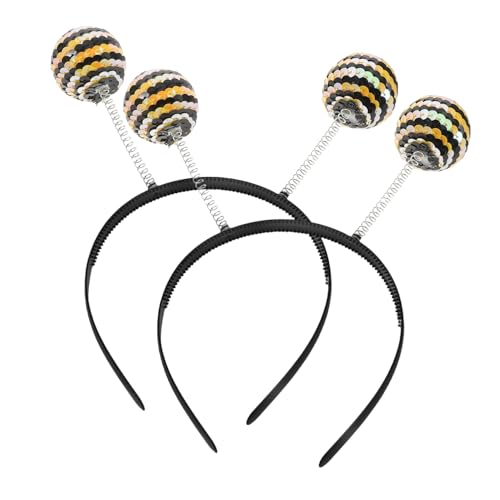 GALPADA 2 Stück Tier Stirnbänder Party Kopfschmuck Cosplay Kostüm Haarband Für Cartoon Kostüm Tier Anziehsachen Für Insekten Cartoon Stirnband Gelber Schaumstoffball GALPADA 2 Stück Tier Stirnbänder Party Kopfschmuck Cosplay Kostüm Haarband Für Cartoon Kostüm Tier Anziehsachen Für Insekten Cartoon Stirnband Gelber Schaumstoffball von GALPADA