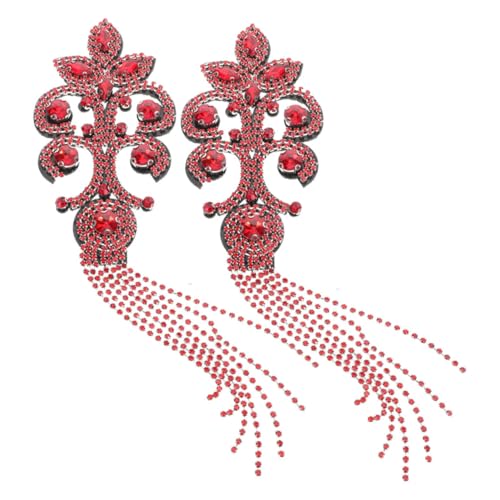 GALPADA 2 Stück Vintage Schulter Tassel Epauletten mit Strasssteinen Handgefertigte Quastenverzierung für Blazer Jacken Kleider Leichte Elegante Schulterapplikationen für Partys und Events GALPADA 2 Stück Vintage Schulter Tassel Epauletten mit Strasssteinen Handgefertigte Quastenverzierung für Blazer Jacken Kleider Leichte Elegante Schulterapplikationen für Partys und Events von GALPADA