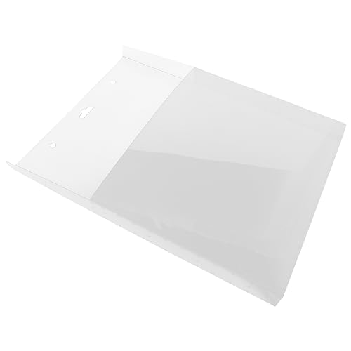 GALPADA 2 Stück Wall-montierte Dateibox Post-Organizer zum Aufhängen montierbar montieren Haken Dateiordner Papier hängende Aufbewahrungstasche Wandspeicher Aktenordner aus Kunststoff pp von GALPADA