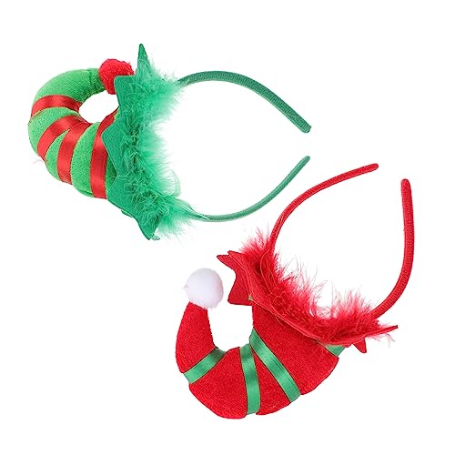 GALPADA 2 Stück Weihnachts Haarreif mit Elfenhut Design Kreative Kopfbedeckung für Festlichkeiten und Partys für Karneval und Kostüme Zufällige Farben Zufällige Farbe Zufällige Farbe GALPADA 2 Stück Weihnachts Haarreif mit Elfenhut Design Kreative Kopfbedeckung für Festlichkeiten und Partys für Karneval und Kostüme Zufällige Farben Zufällige Farbe Zufällige Farbe von GALPADA