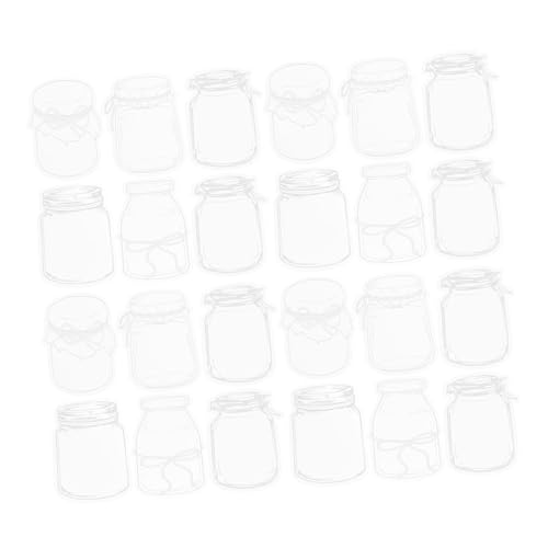 GALPADA 20 Blatt Transparente DIY Lesezeichen mit Getrockneten Blumen Selbstklebende Pet Trockenblumen Sticker Kreative Bastelideen für Bücherliebhaber und Geschenke von GALPADA