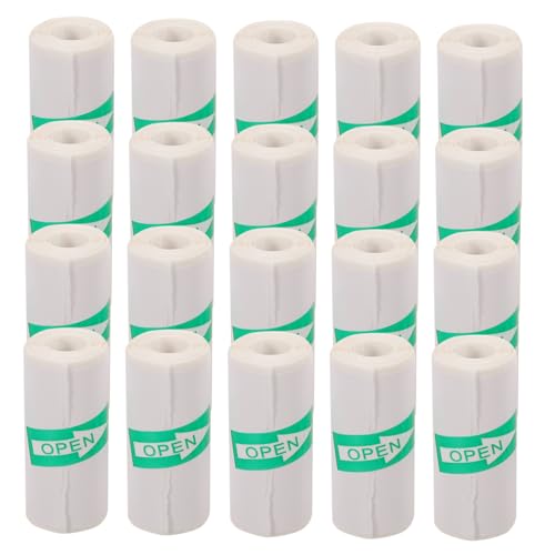 GALPADA 20 Rollen Selbstklebende Thermopapier Aufkleber für Mini Thermodrucker Schnelltrocknend Lichtecht Kompatibel mit Thermokamera Druckern für Büro Lager Versand und Einzelhandel GALPADA 20 Rollen Selbstklebende Thermopapier Aufkleber für Mini Thermodrucker Schnelltrocknend Lichtecht Kompatibel mit Thermokamera Druckern für Büro Lager Versand und Einzelhandel von GALPADA