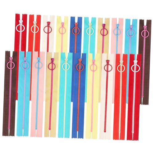 GALPADA 20 Stück Bunte Resin Reißverschlüsse Teiliges mit Praktischen Zugringen für Kleidung Taschen Nähen und Basteln Vielseitige Farbige Zipper in Farben Einfache Integration in DIY GALPADA 20 Stück Bunte Resin Reißverschlüsse Teiliges mit Praktischen Zugringen für Kleidung Taschen Nähen und Basteln Vielseitige Farbige Zipper in Farben Einfache Integration in DIY von GALPADA