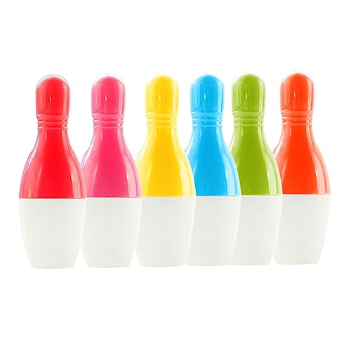 GALPADA 20 Stück Einziehbare Kugelschreiber Lustige Multifunktionsstifte für Büro und Schule Kreative Bowling Designs als für Studenten und Freunde Zufällige Farbe Zufällige Farbe von GALPADA