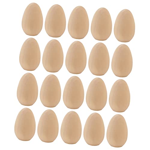 GALPADA 20 Stück Graffiti-eier Selber Machen Party Malen Mini -eier Oval Farbe Unten Bausätze Unvollendet Bemalbare Eier Zum Basteln Hat Dekoration Du Wohnung Hölzern GALPADA 20 Stück Graffiti-eier Selber Machen Party Malen Mini -eier Oval Farbe Unten Bausätze Unvollendet Bemalbare Eier Zum Basteln Hat Dekoration Du Wohnung Hölzern von GALPADA