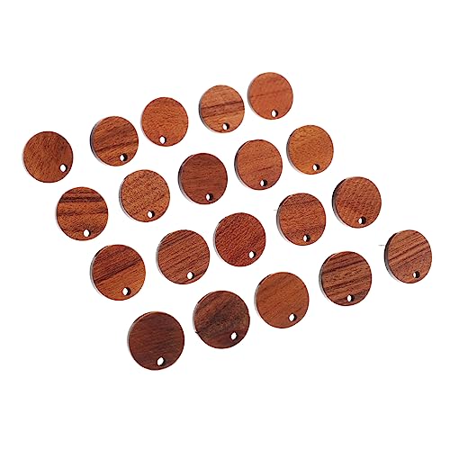 GALPADA 20 Stück Holz Ohrstecker Ohrringe Bastelset DIY Zubehör mit Schlaufen für Schmuckherstellung von GALPADA