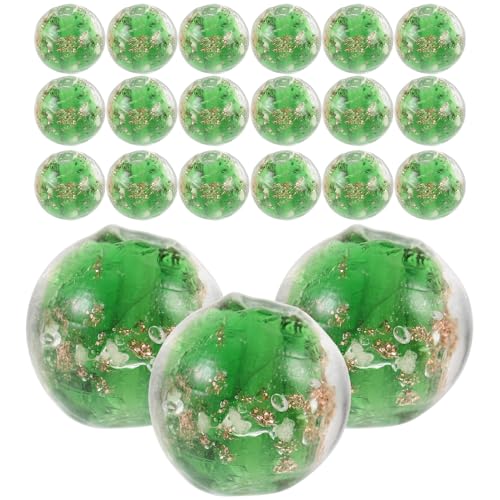 GALPADA 20 Stück Leuchtende Glasperlen Grün Rund DIY Schmuckperlen Für Armbänder Halsketten Basteln Glow In The Dark Runde Perlen Auffädeln Deko Licht Zubehör GALPADA 20 Stück Leuchtende Glasperlen Grün Rund DIY Schmuckperlen Für Armbänder Halsketten Basteln Glow In The Dark Runde Perlen Auffädeln Deko Licht Zubehör von GALPADA