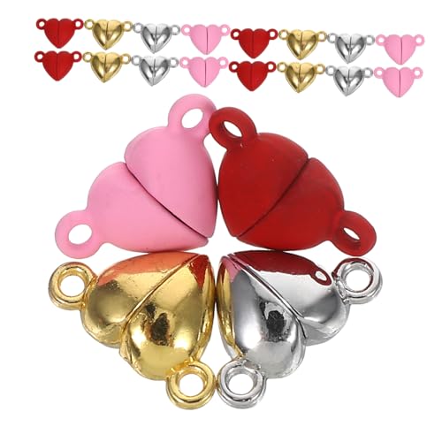 GALPADA 20 Stück Magnetische Claps für Diy Schmuck Hochzeitsaccessoires Valentinstag für Armbänder von GALPADA