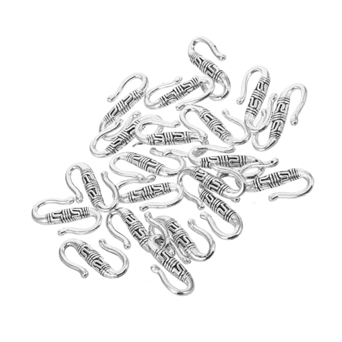 GALPADA 20 Stück Retro Schmuckschnalle Aus Legierung S Hakenverschluss Armbandverschluss Haken Knebelverschlüsse Zubehör Charms Für Armbänder Erwachsene Antike S Verschluss Charms GALPADA 20 Stück Retro Schmuckschnalle Aus Legierung S Hakenverschluss Armbandverschluss Haken Knebelverschlüsse Zubehör Charms Für Armbänder Erwachsene Antike S Verschluss Charms von GALPADA