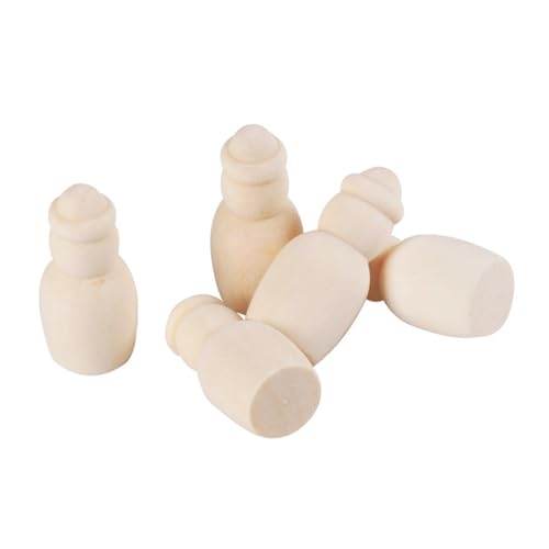 GALPADA 20 Stück Teiliges DIY Holzfiguren Bastelset für Bemalbare Mini Holzpuppen mit Glatter Oberfläche Holzspielzeug Fantasie und Handfertigkeit Leicht und Langlebig für Bastelprojekte GALPADA 20 Stück Teiliges DIY Holzfiguren Bastelset für Bemalbare Mini Holzpuppen mit Glatter Oberfläche Holzspielzeug Fantasie und Handfertigkeit Leicht und Langlebig für Bastelprojekte von GALPADA