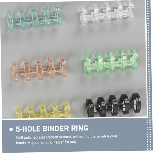 GALPADA 20 Stück Teiliges Kunststoff Buchbinderinge Doppel Loop Binder Ringe für Lose Leicht Tragbar Einfaches DIY Notizbuch Binden Geeignet für Schule Büro und Zuhause GALPADA 20 Stück Teiliges Kunststoff Buchbinderinge Doppel Loop Binder Ringe für Lose Leicht Tragbar Einfaches DIY Notizbuch Binden Geeignet für Schule Büro und Zuhause von GALPADA