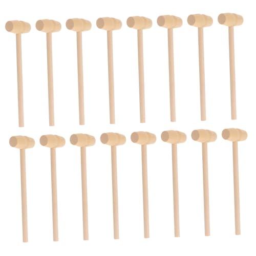 GALPADA 20 Stück Teiliges Mini Holzhammer Naturfarben Unlackiert Kinderfreundliches DIY Fördert Geschicklichkeit und Hand Auge Koordination für Jungen und Mädchen GALPADA 20 Stück Teiliges Mini Holzhammer Naturfarben Unlackiert Kinderfreundliches DIY Fördert Geschicklichkeit und Hand Auge Koordination für Jungen und Mädchen von GALPADA